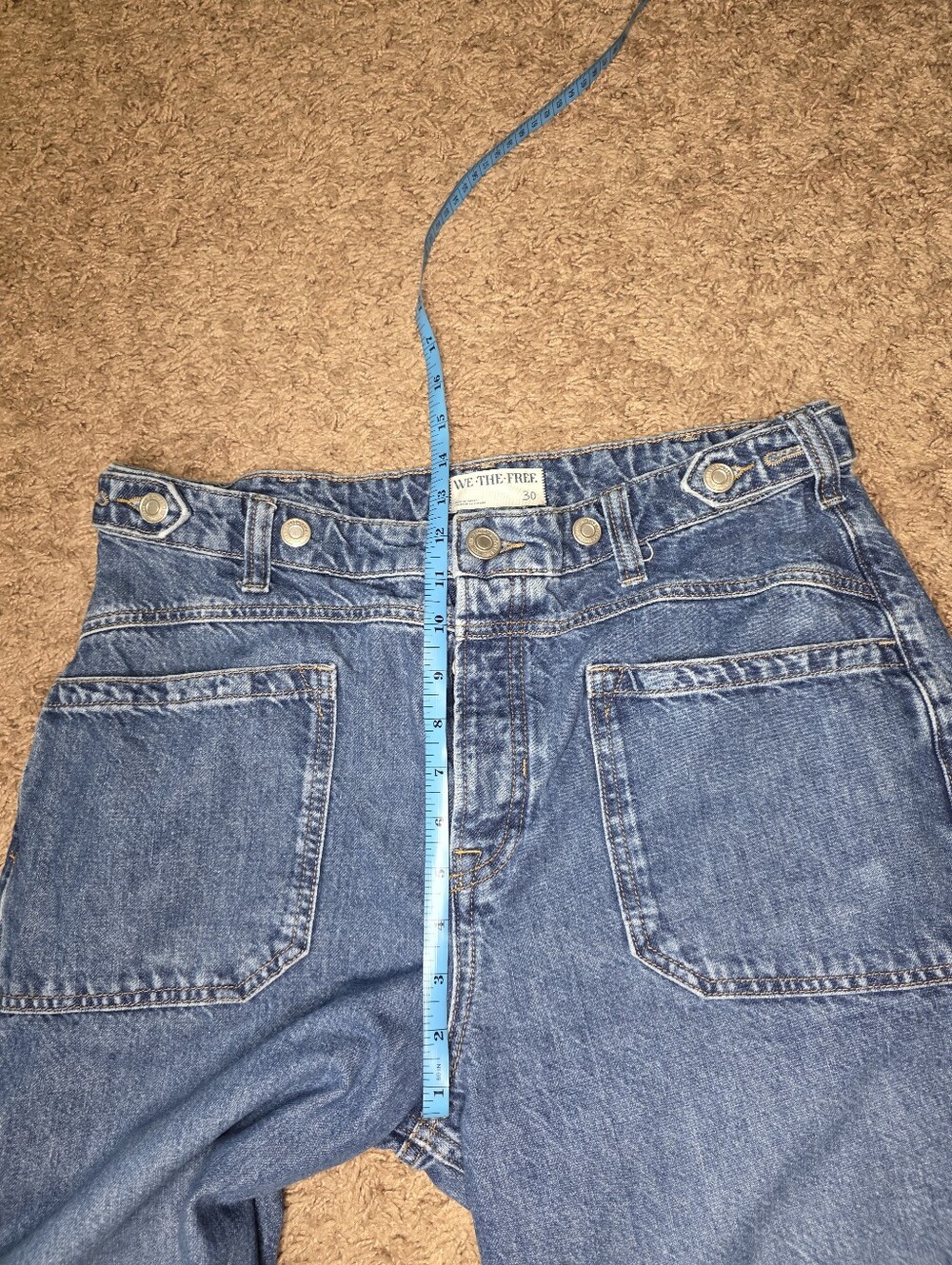 We The Free Palmer Wide Leg Jeans Size 30 - Picture 10 of 15